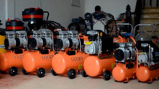 MÁY NÉN KHÍ LUCKY PISTON 1/2HP - Ảnh 4