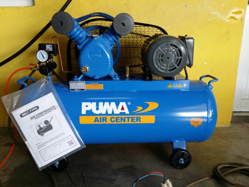 MÁY NÉN KHÍ PISTON 2HP PUMA - Ảnh 2